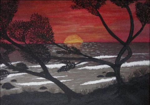 Coucher de soleil
